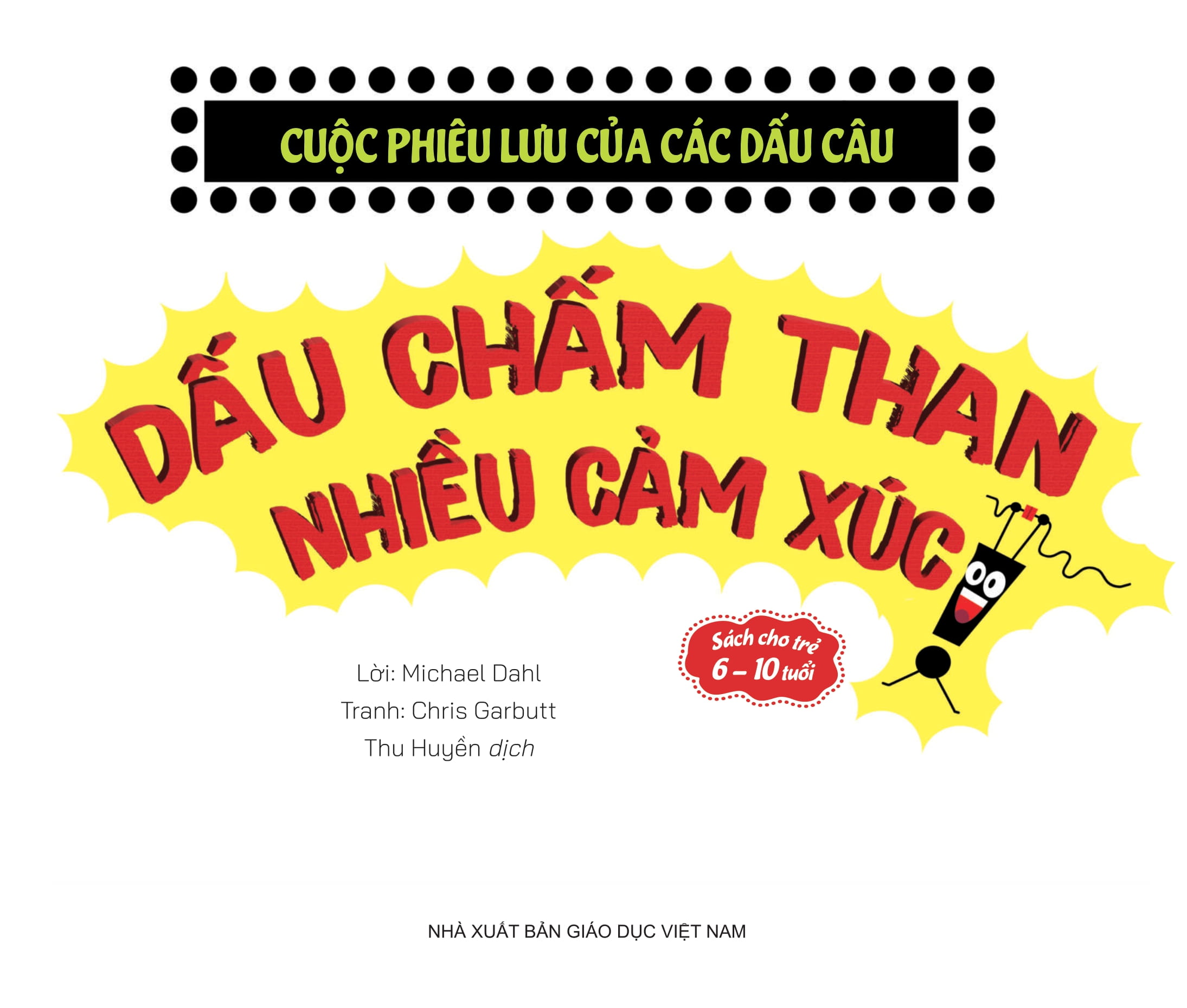 cuộc phiêu lưu của các dấu câu - dấu chấm than nhiều cảm xúc