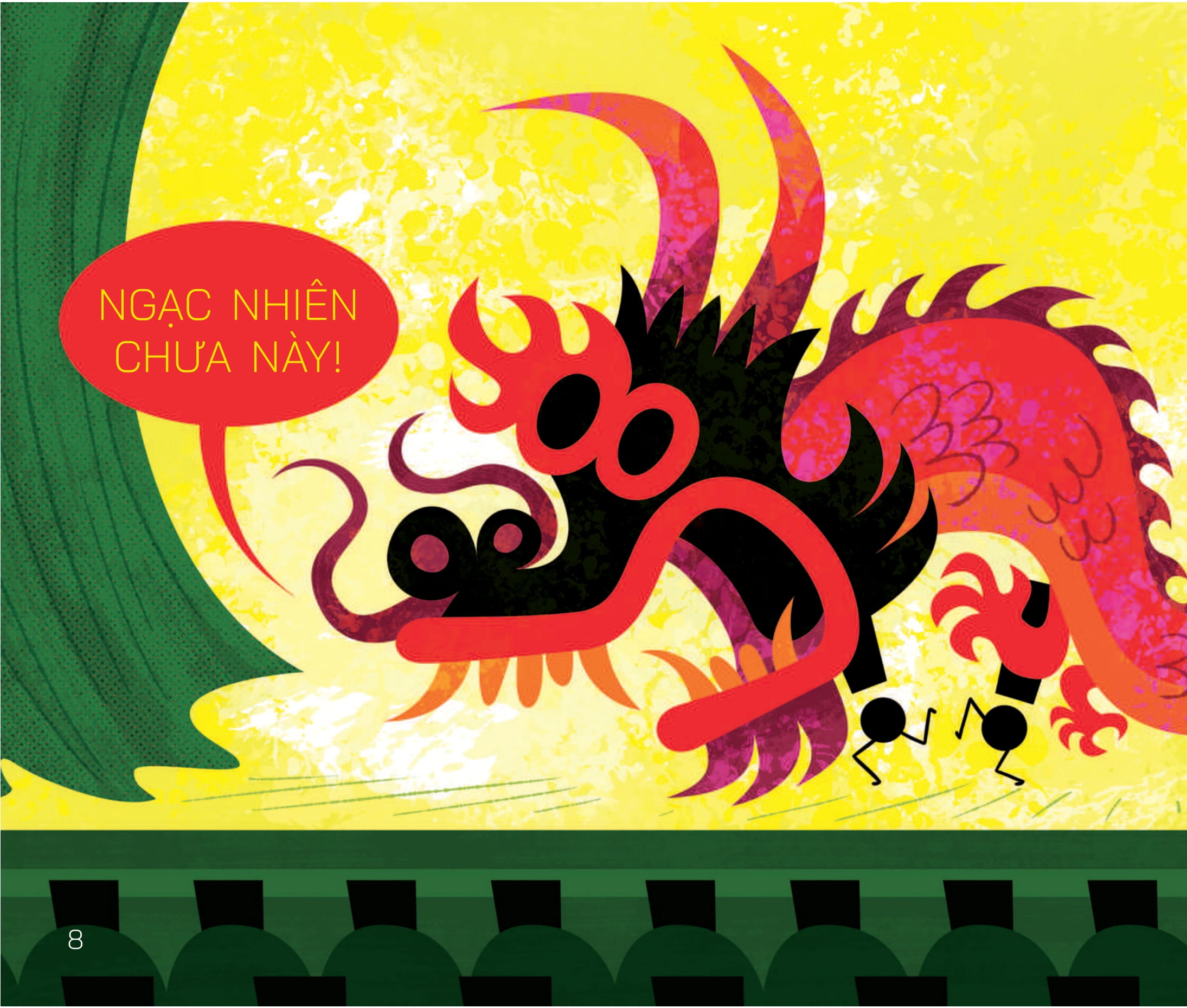 cuộc phiêu lưu của các dấu câu - dấu chấm than nhiều cảm xúc