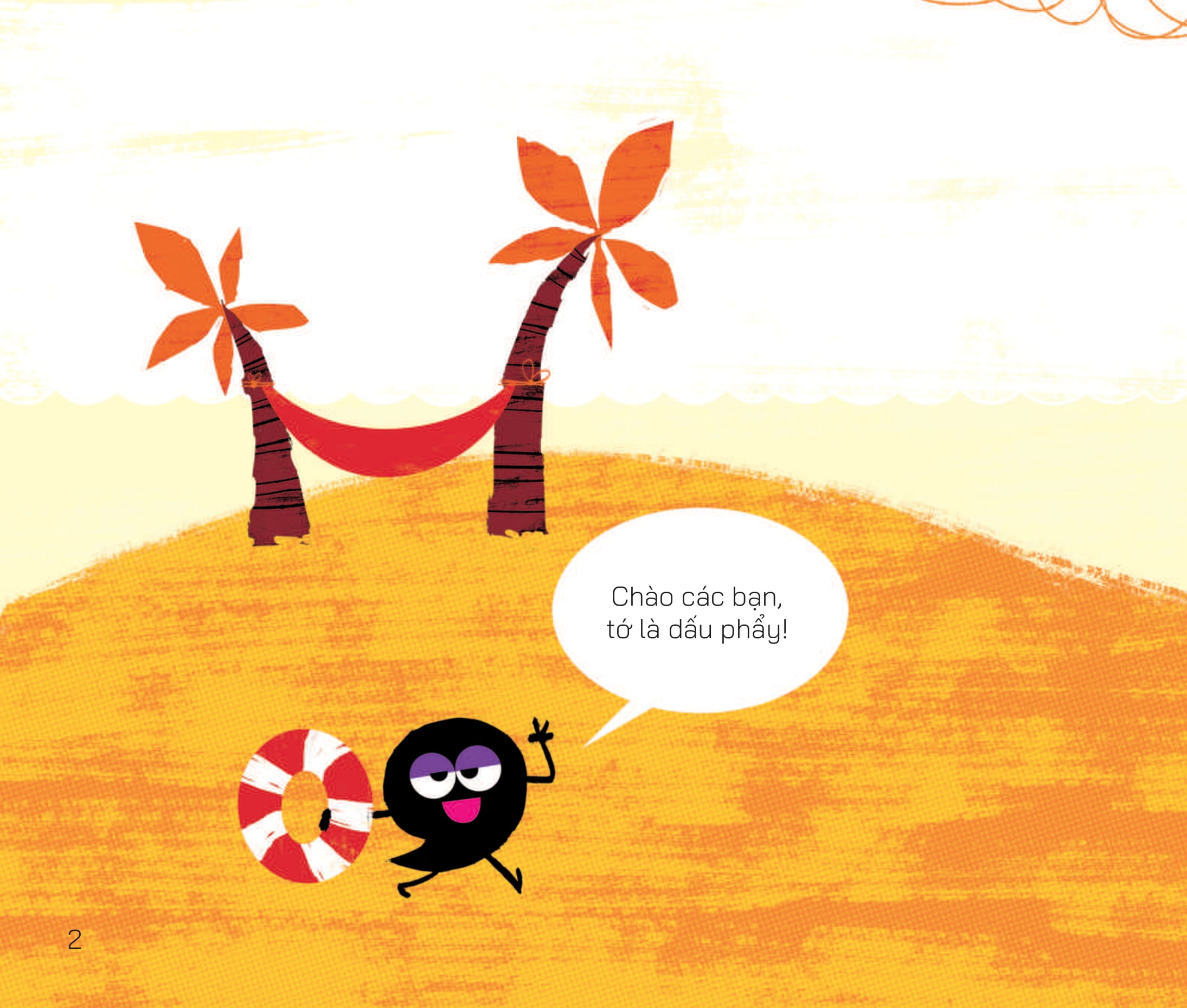 cuộc phiêu lưu của các dấu câu - dấu phẩy thích nghỉ ngơi