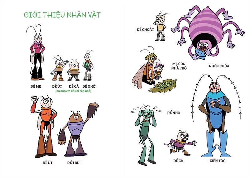 cuộc phiêu lưu của dế út - phần mở đầu (tái bản 2023)