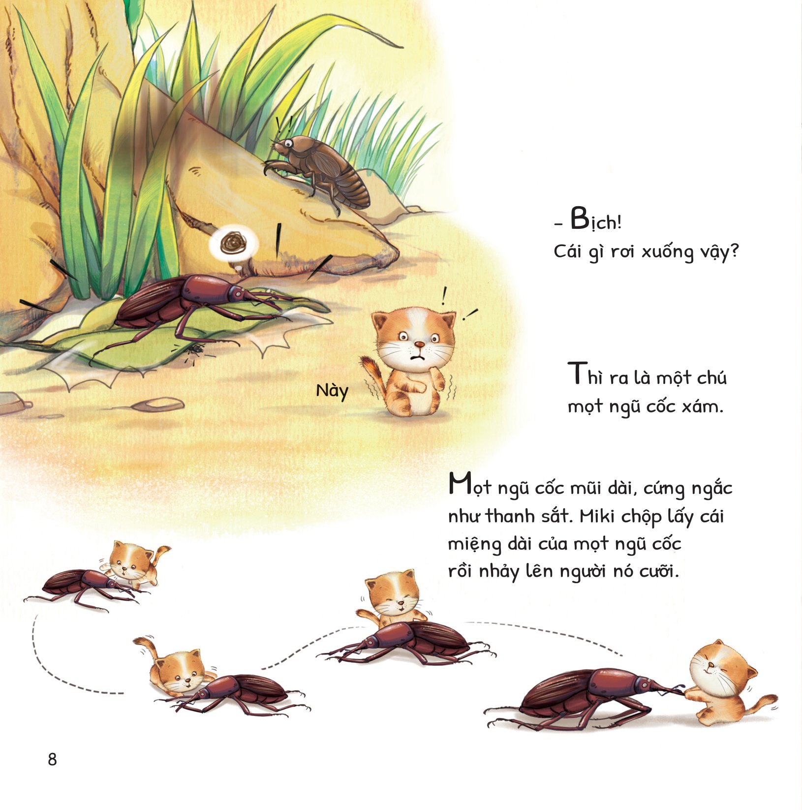 cuộc phiêu lưu của mèo tí hon - trong bụi cây