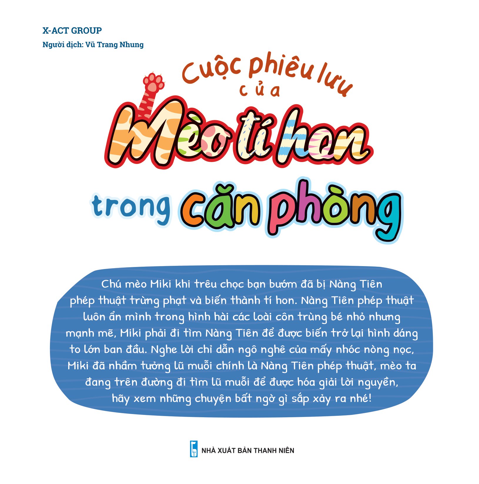cuộc phiêu lưu của mèo tí hon - trong căn phòng