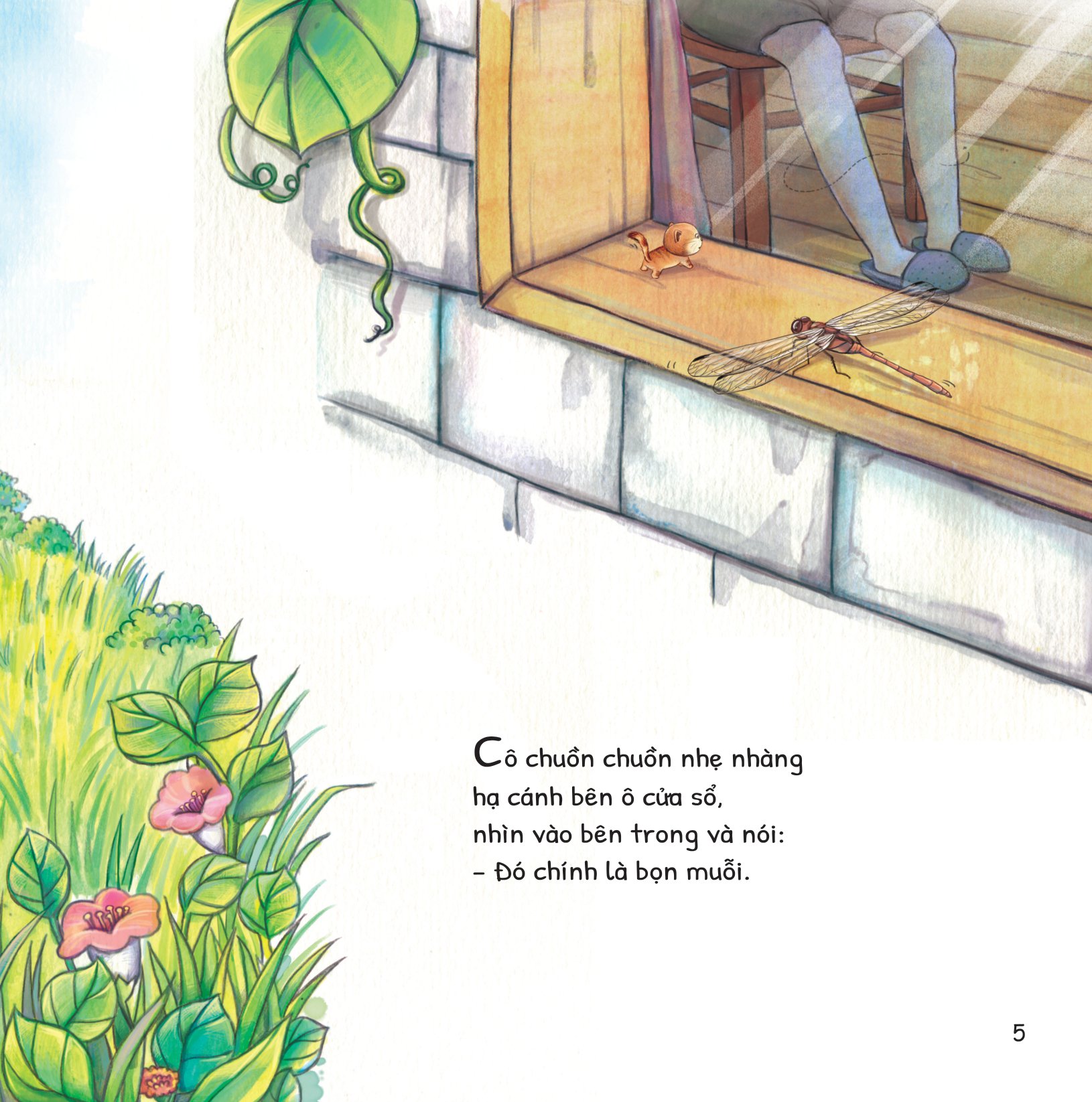 cuộc phiêu lưu của mèo tí hon - trong căn phòng