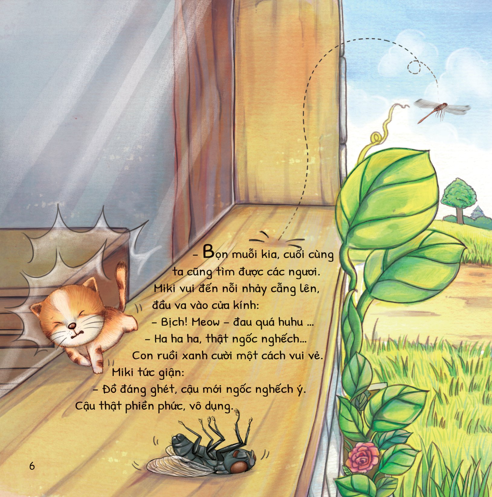 cuộc phiêu lưu của mèo tí hon - trong căn phòng