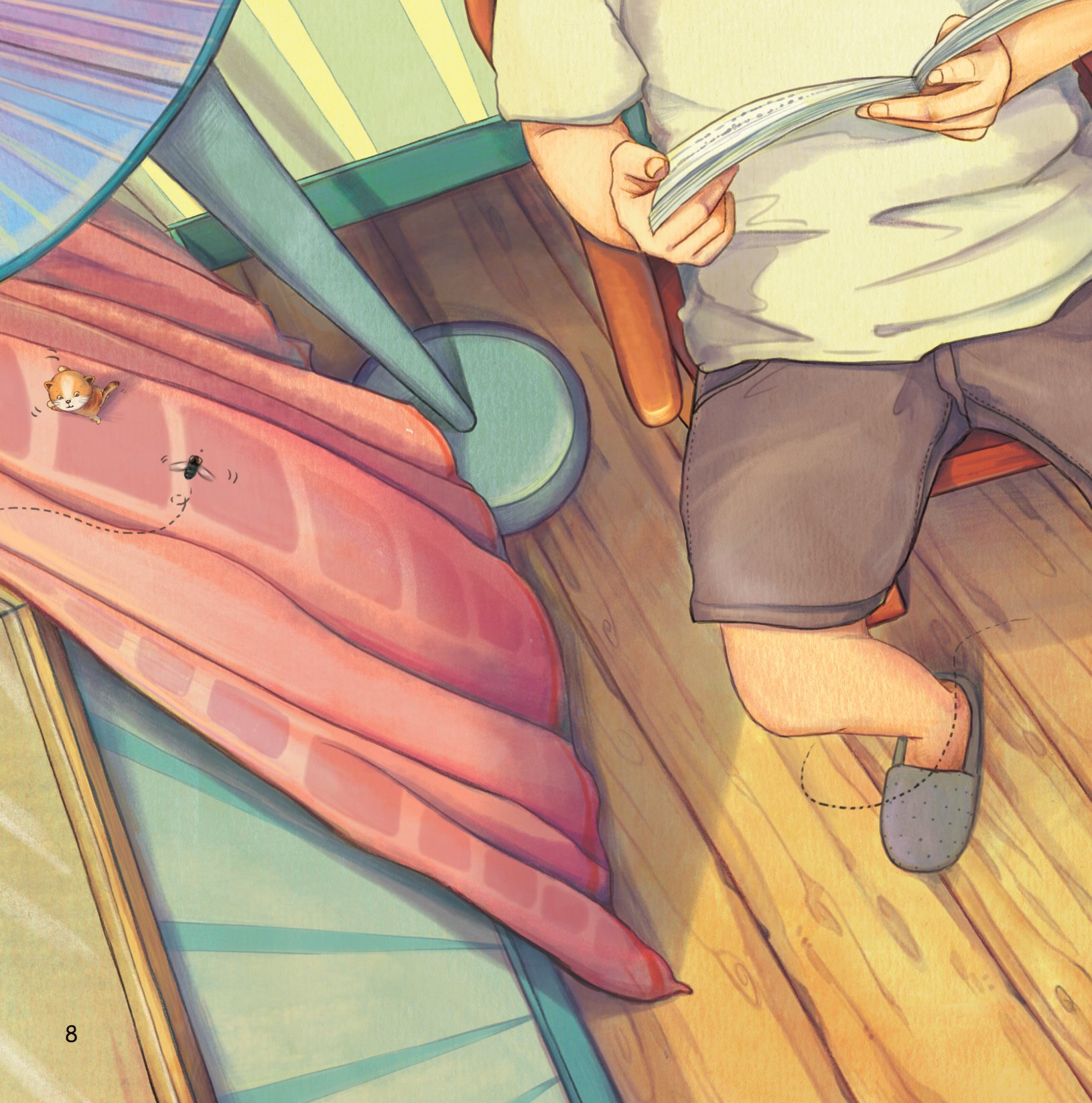 cuộc phiêu lưu của mèo tí hon - trong căn phòng