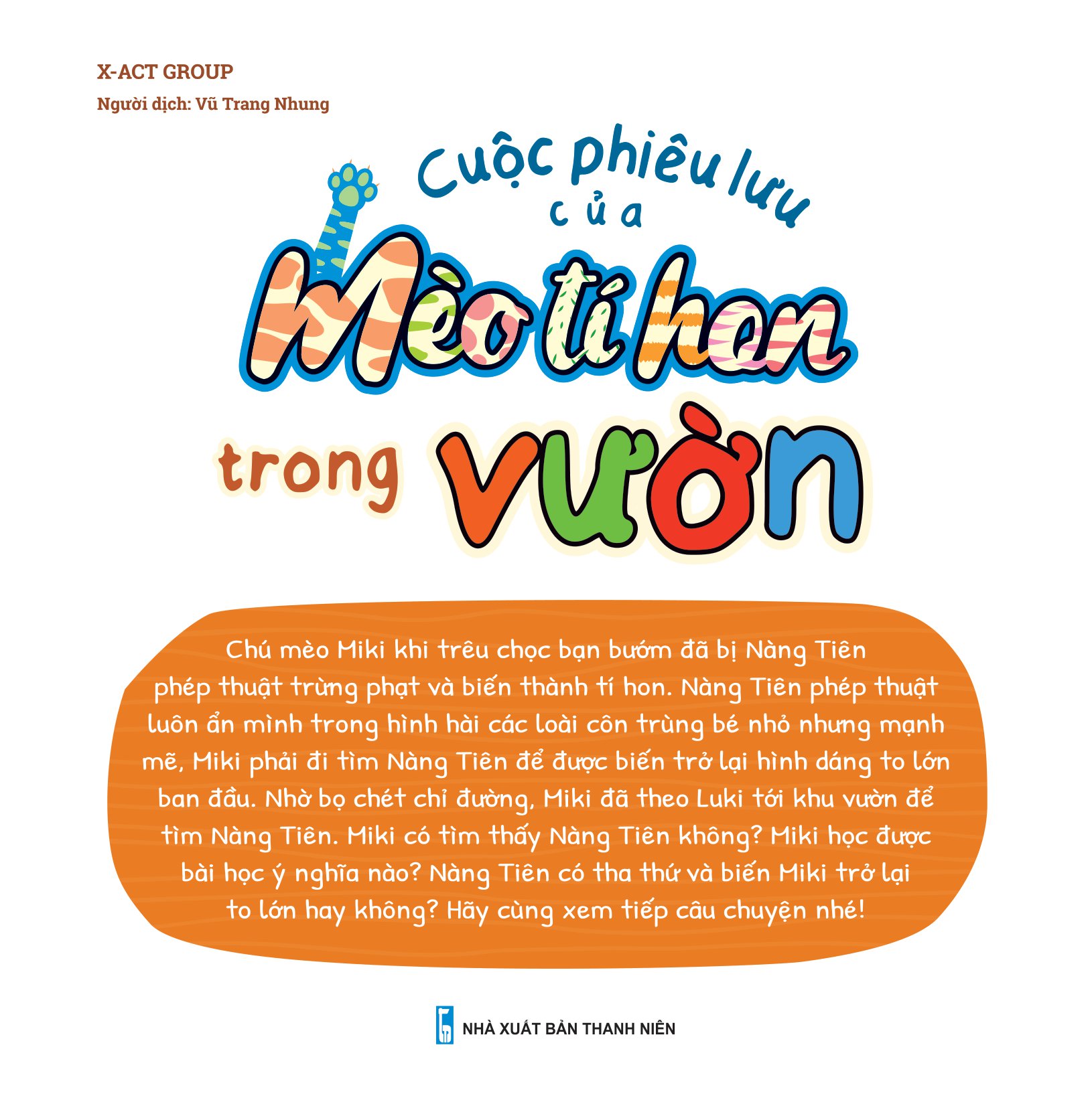 cuộc phiêu lưu của mèo tí hon - trong vườn