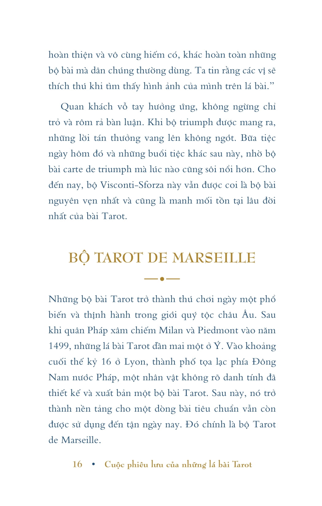 cuộc phiêu lưu của những lá bài tarot