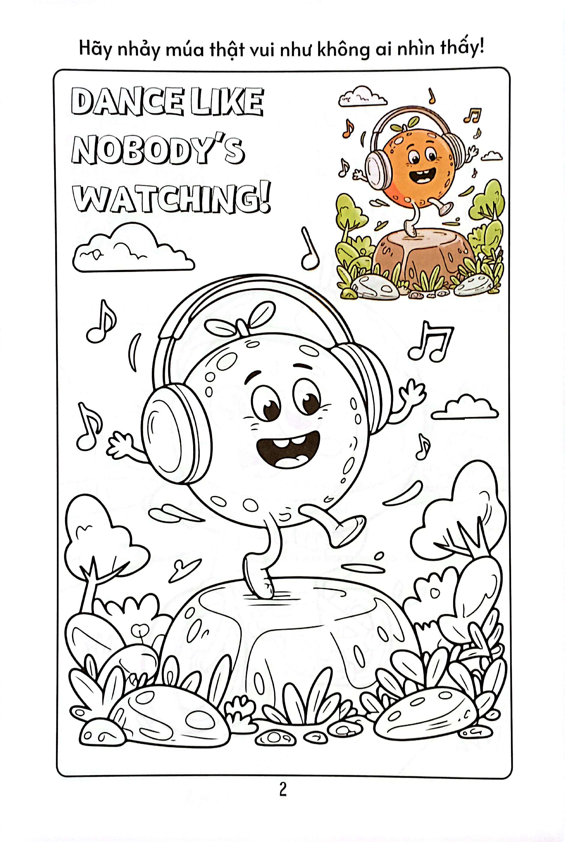 Cuoc Phieu Luu Cua Nhung Nguoi Ban Trai Cay - To Mau Sang Tao - Danh Cho Be 3 Tuoi