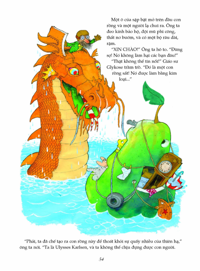 cuộc phiêu lưu của quả lê khổng lồ (tái bản 2022)