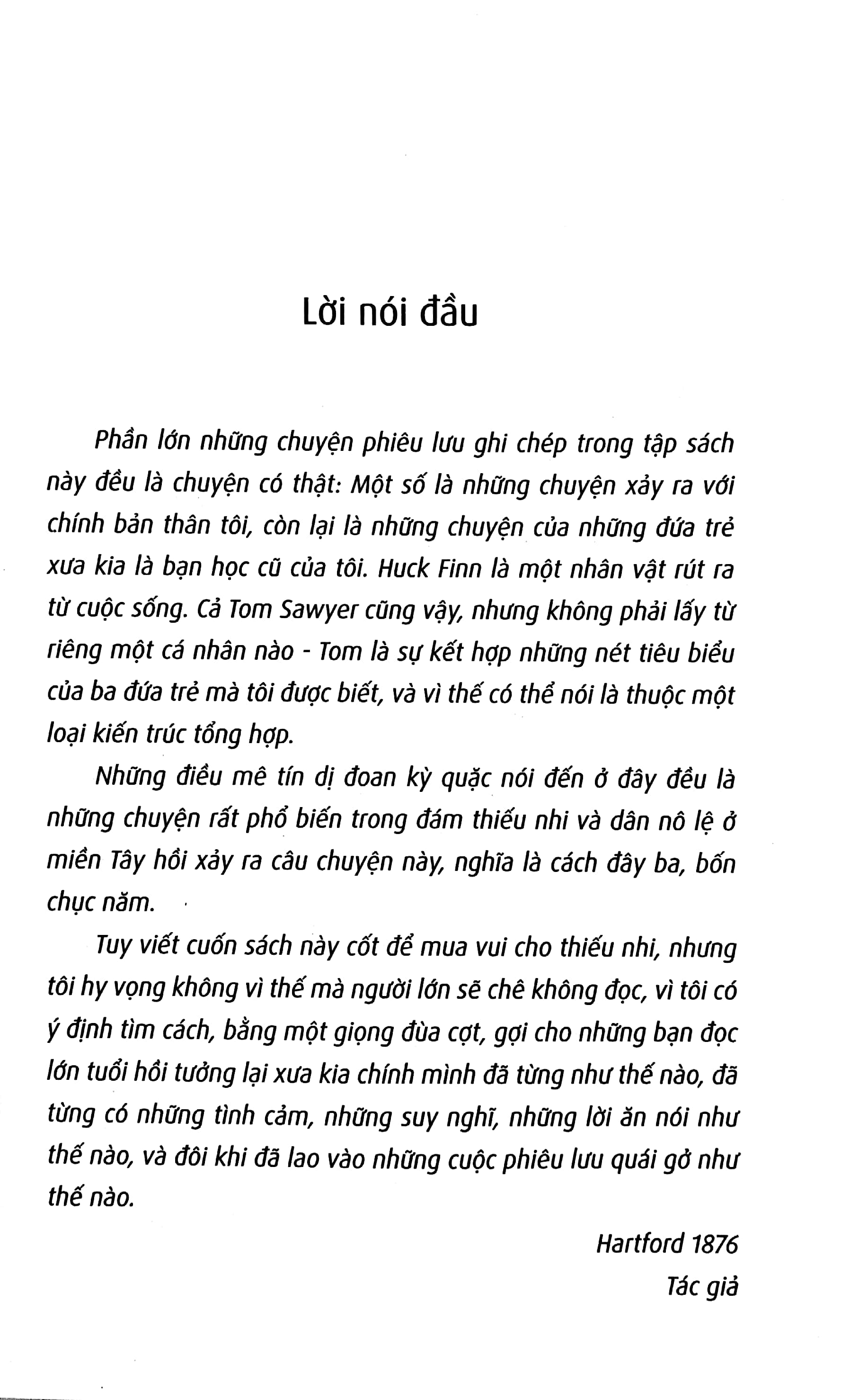 cuộc phiêu lưu của tom sawyer