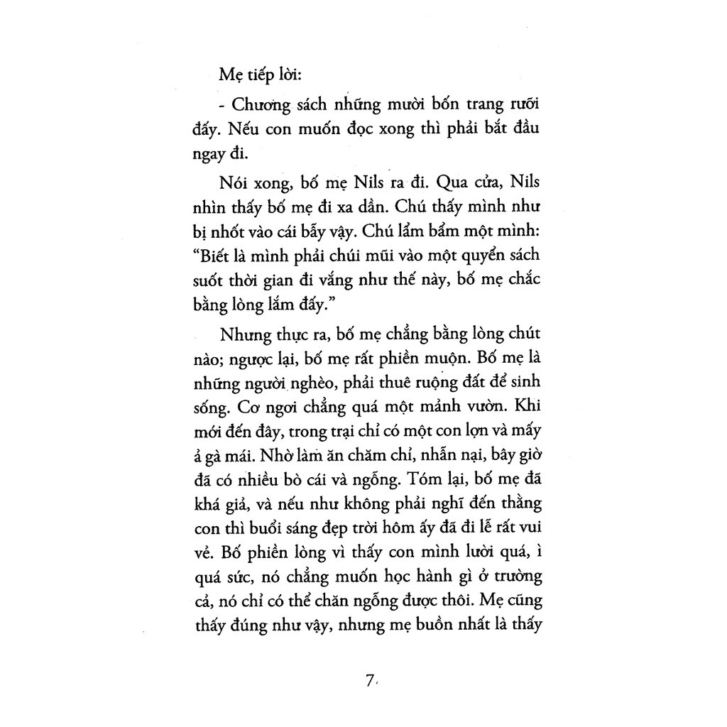 cuộc phiêu lưu kì diệu của nils holgersson (tái bản 2020)