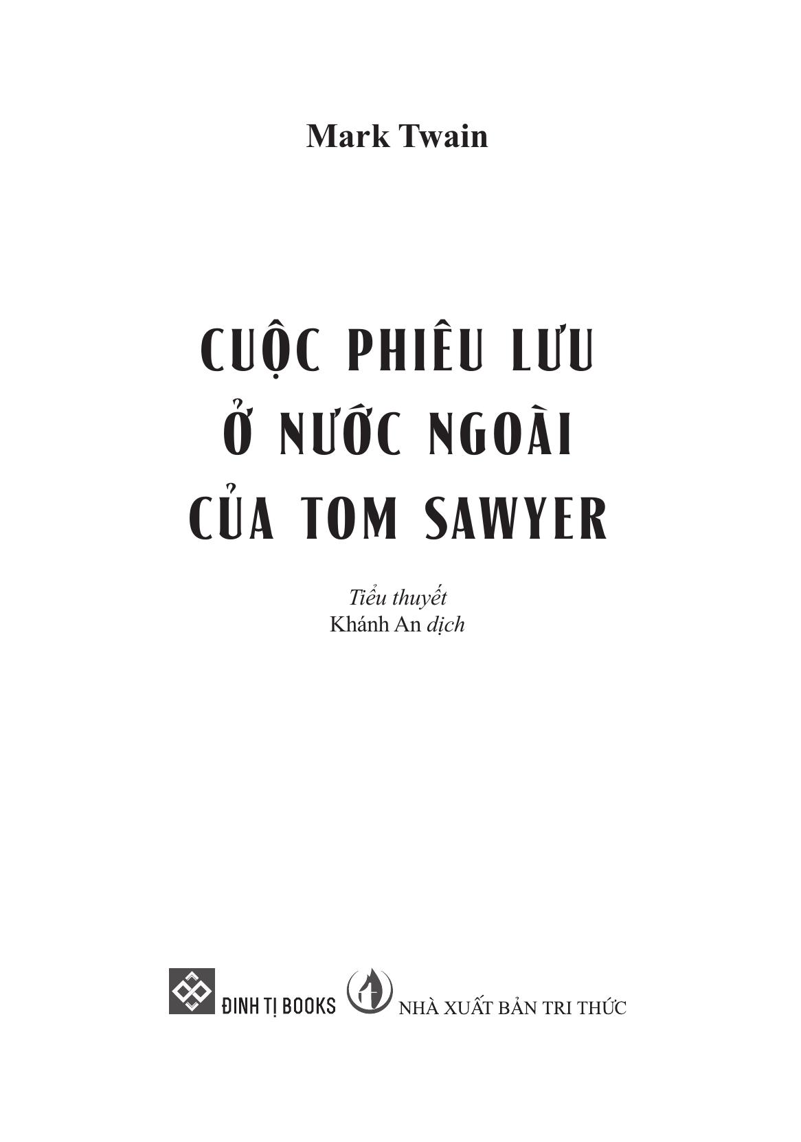 Cuoc Phieu Luu O Nuoc Ngoai Cua Tom Sawyer