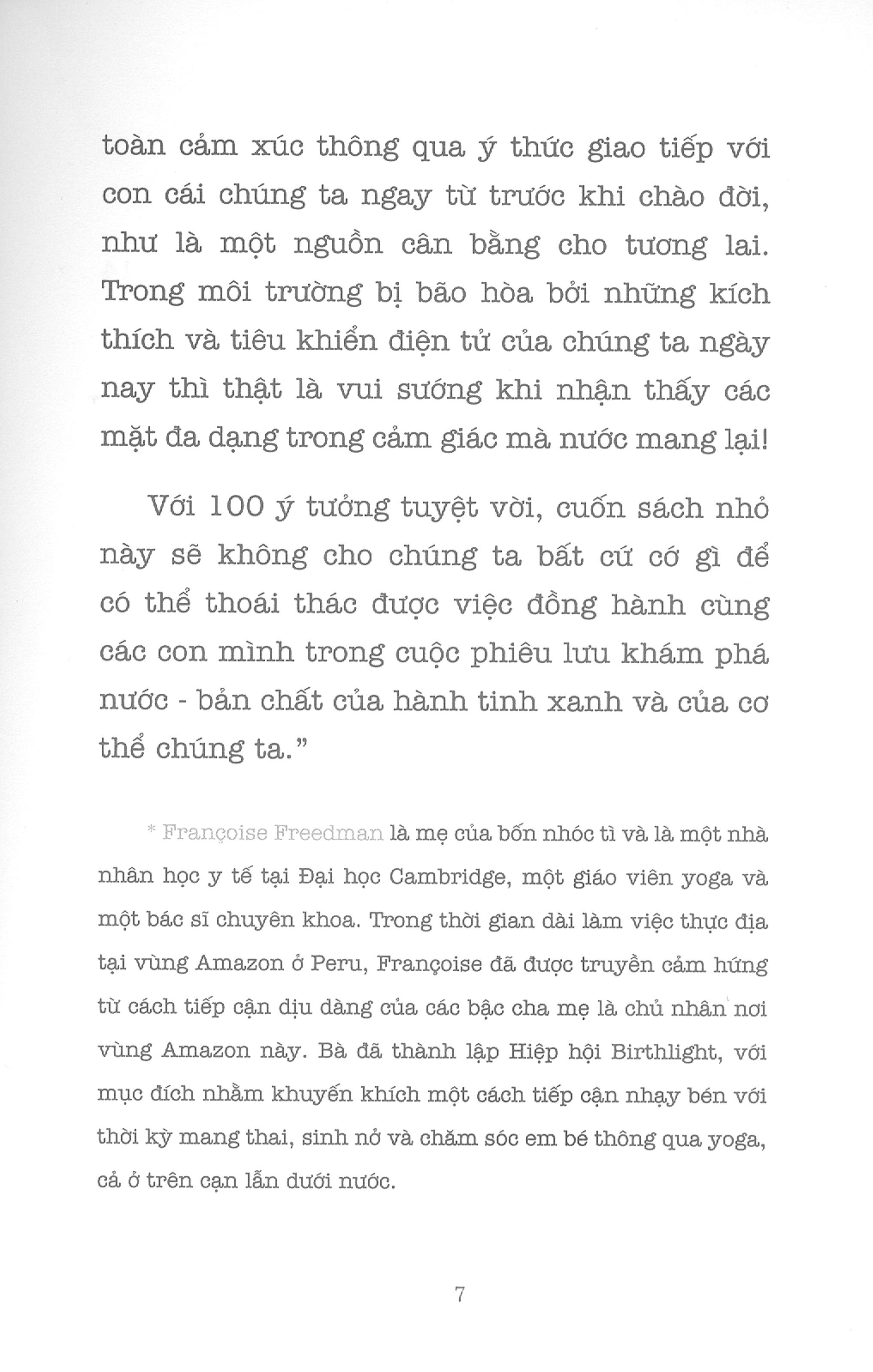 cuộc phiêu lưu với nước - 100 hoạt động với nước giúp con trải nghiệm và khám phá