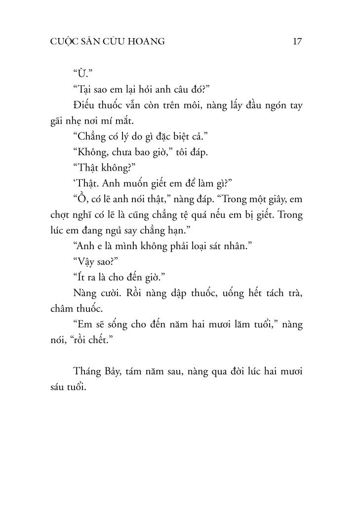 cuộc săn cừu hoang (tái bản 2022)