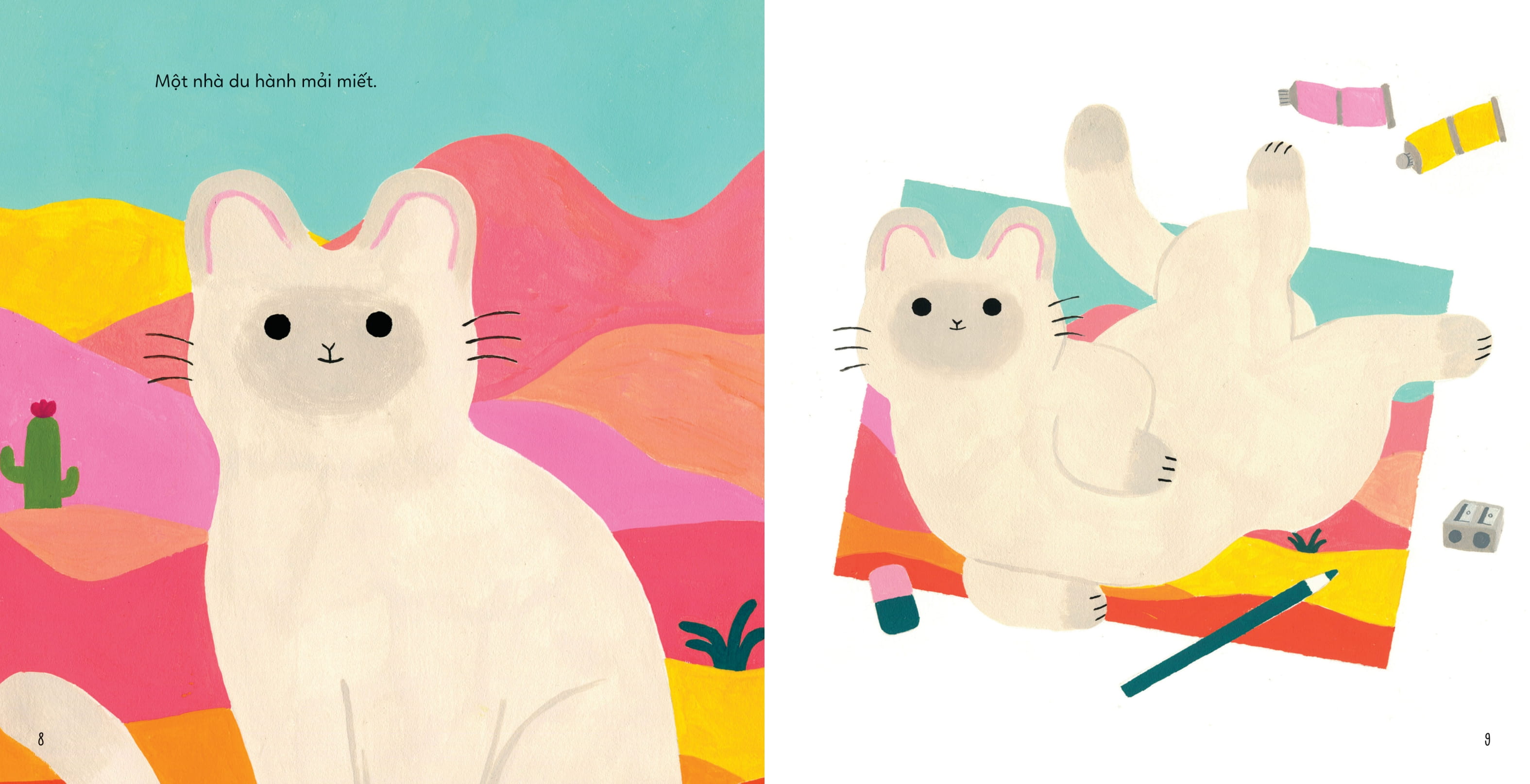 cuộc sống tươi đẹp - cô mèo dũng cảm