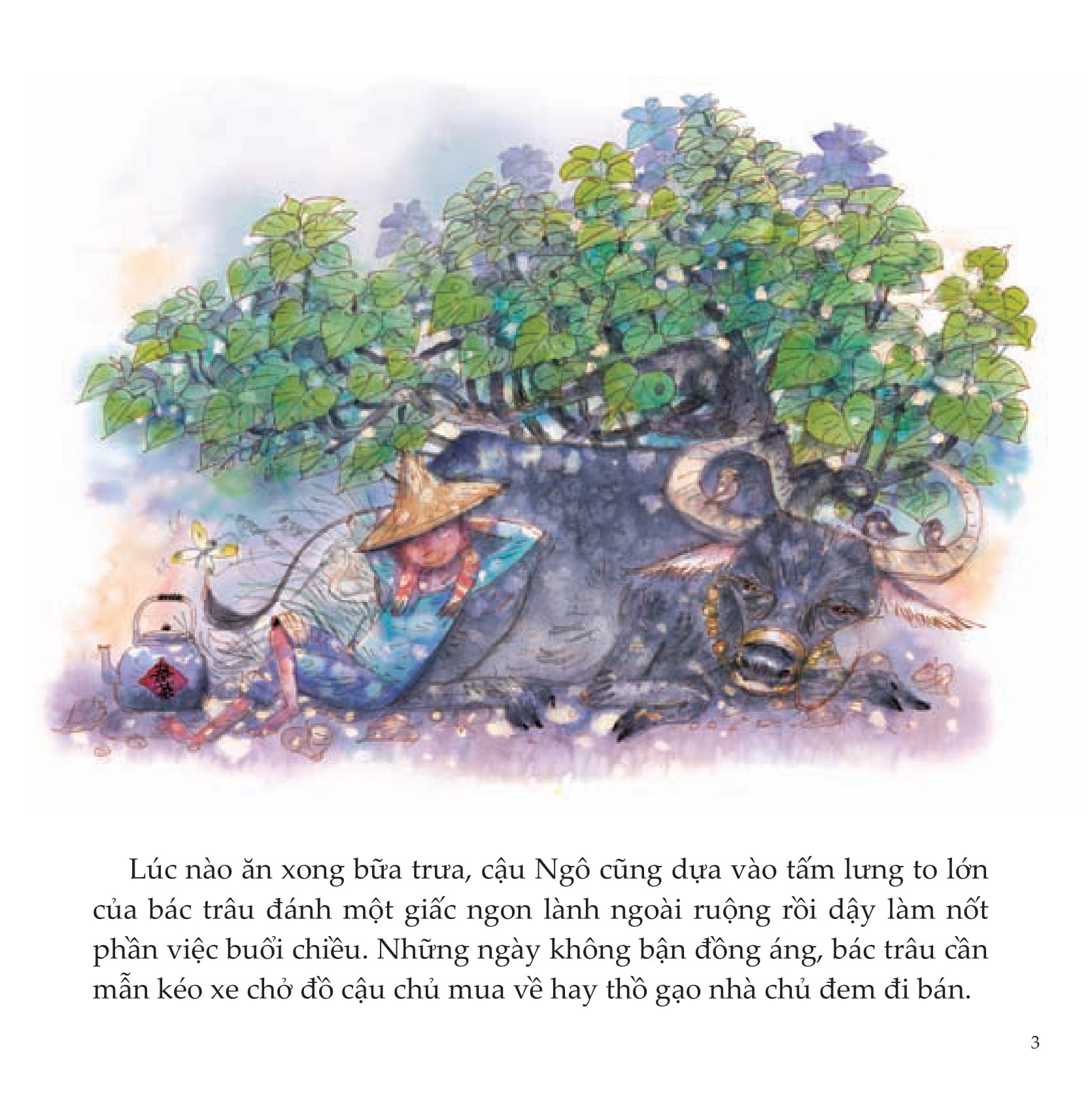 cuộc sống tươi đẹp - học cách cảm ơn - bác trâu già chuyển nhà