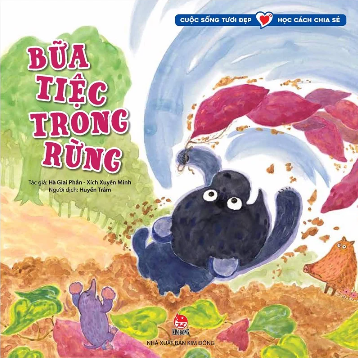 cuộc sống tươi đẹp - học cách chia sẻ - bữa tiệc trong rừng