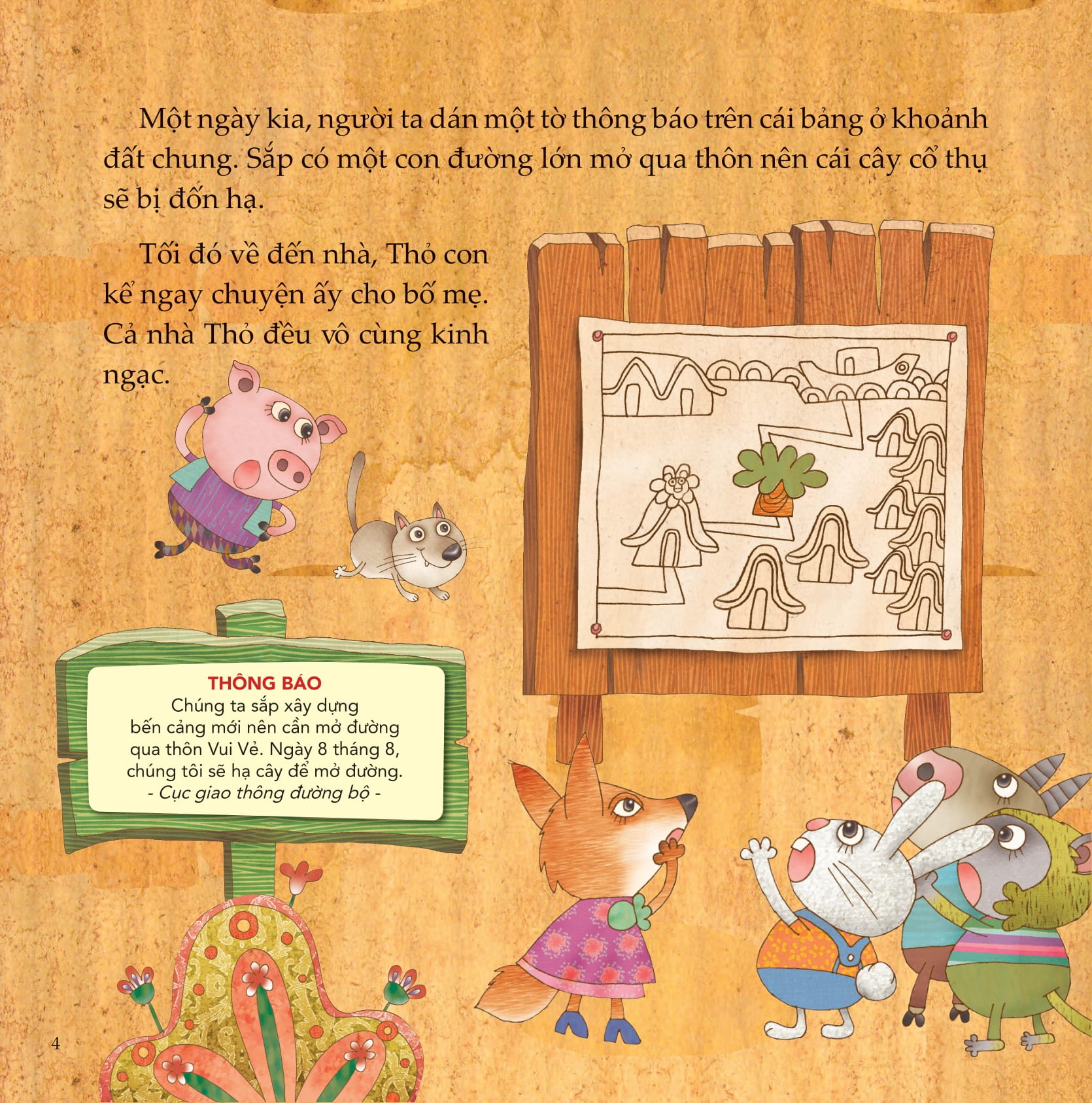 cuộc sống tươi đẹp - học cách hợp tác - cây kỉ niệm