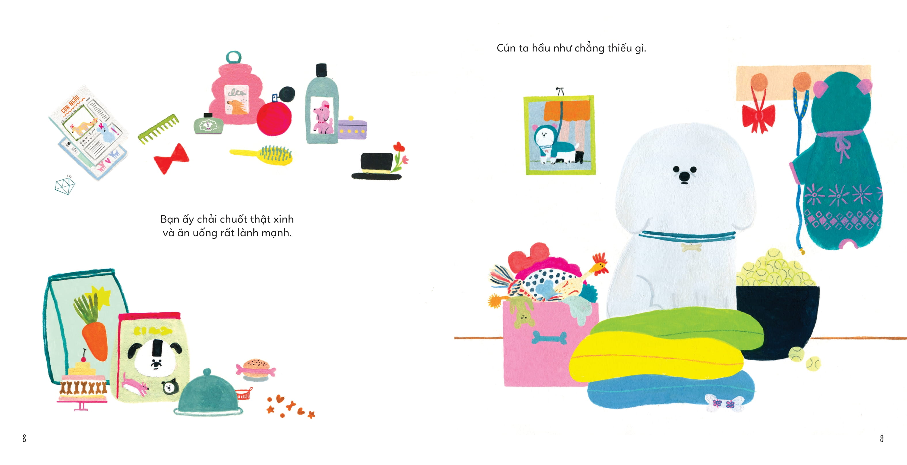 cuộc sống tươi đẹp - quả là cún ngoan!