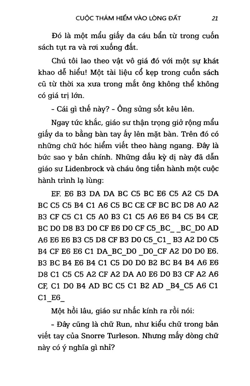 cuộc thám hiểm vào lòng đất