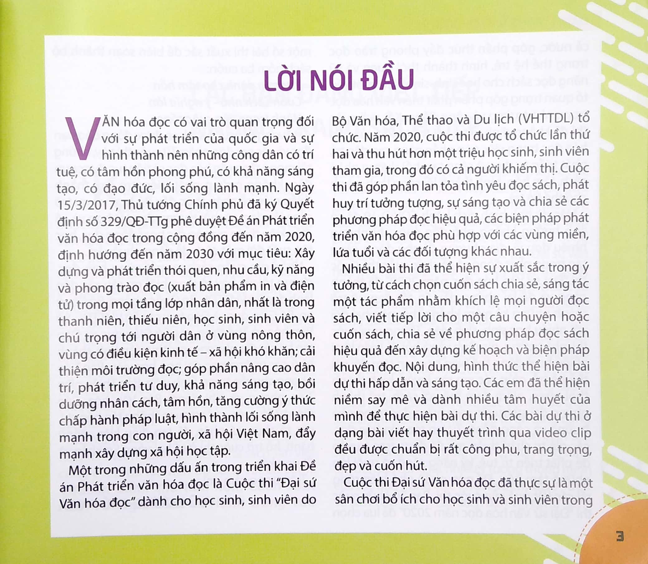 cuộc thi đại sứ văn hóa đọc 2020 - hành trang vào cuộc sống