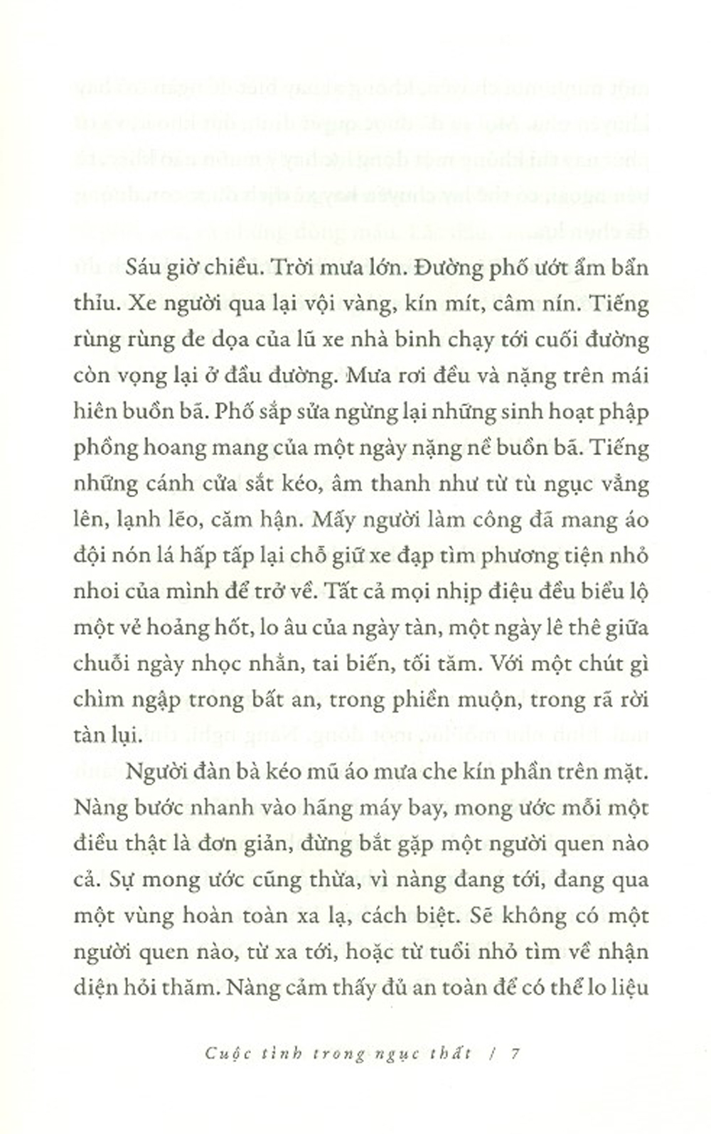 cuộc tình trong ngục thất