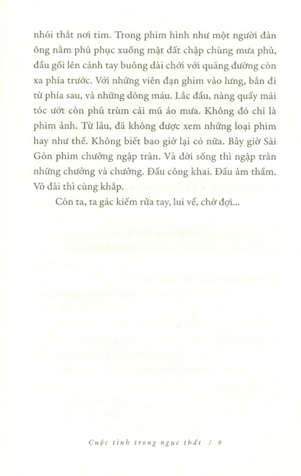 cuộc tình trong ngục thất