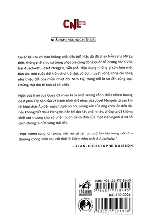 cuộc trốn chạy của josef mengele