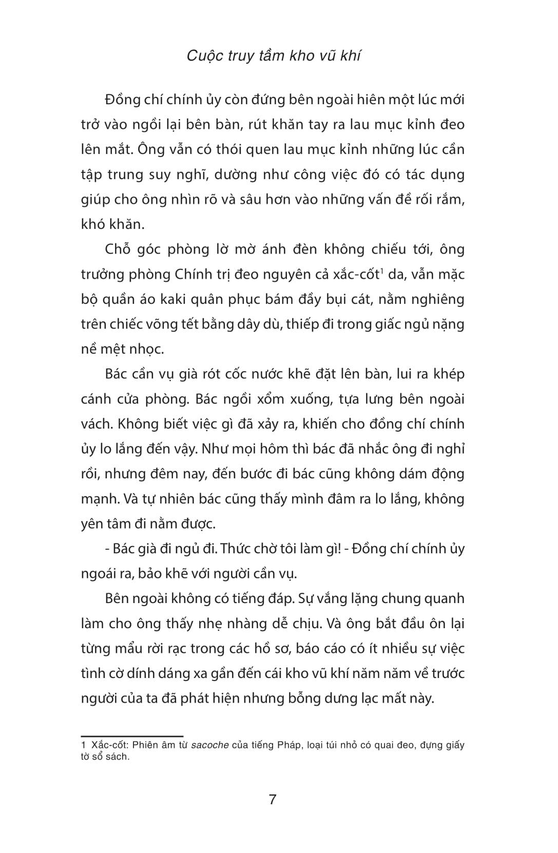 cuộc truy tầm kho vũ khí (tái bản 2025)