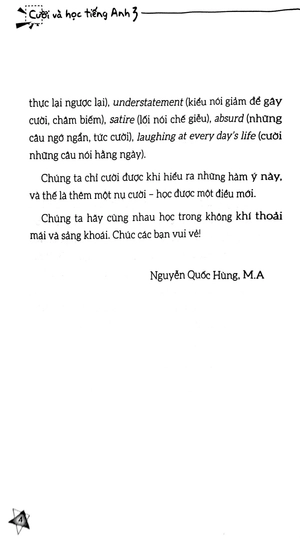 cười và học tiếng anh - 45 truyện cười chơi chữ giúp học giỏi tiếng anh