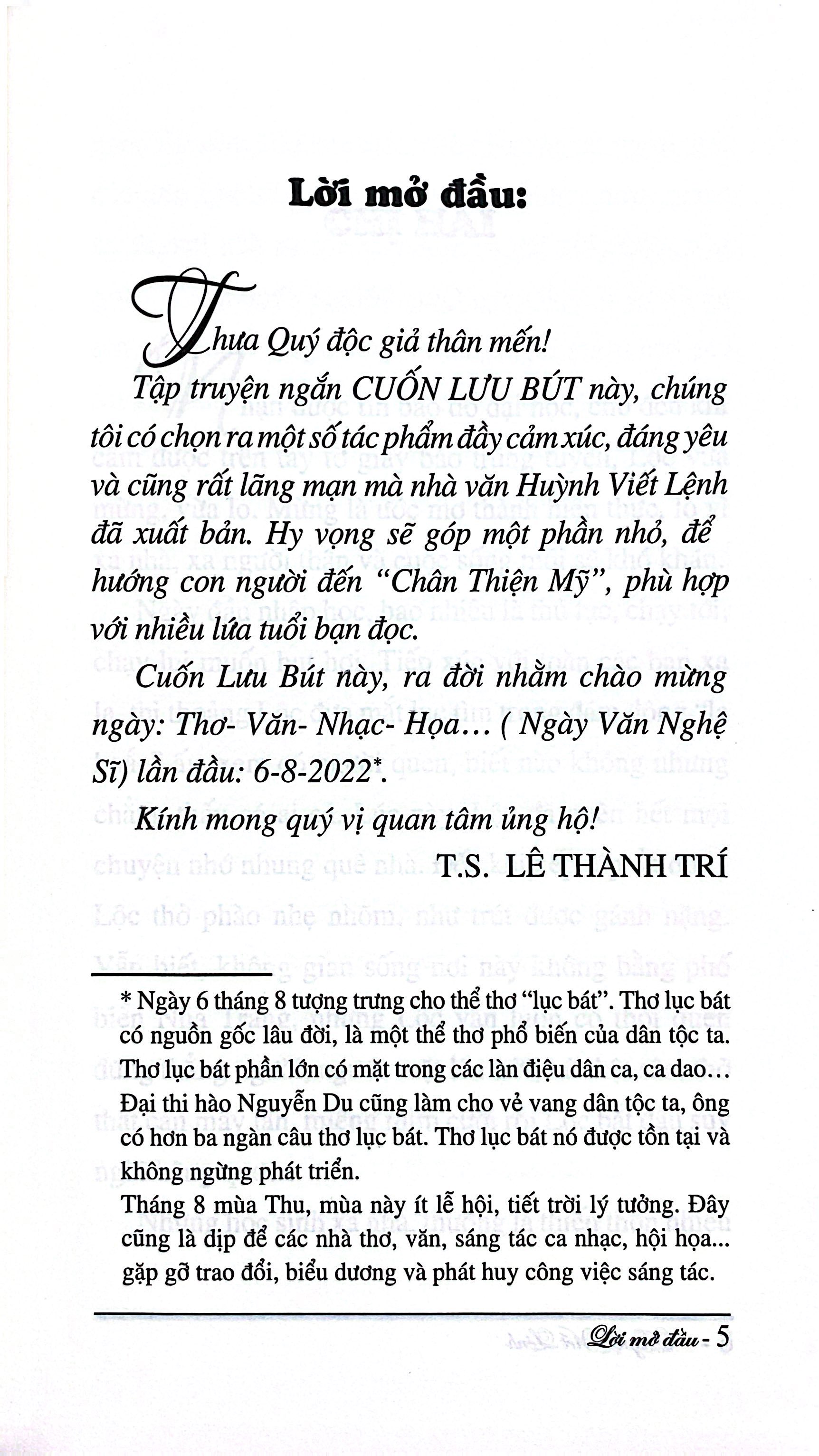 Cuốn Lưu Bút