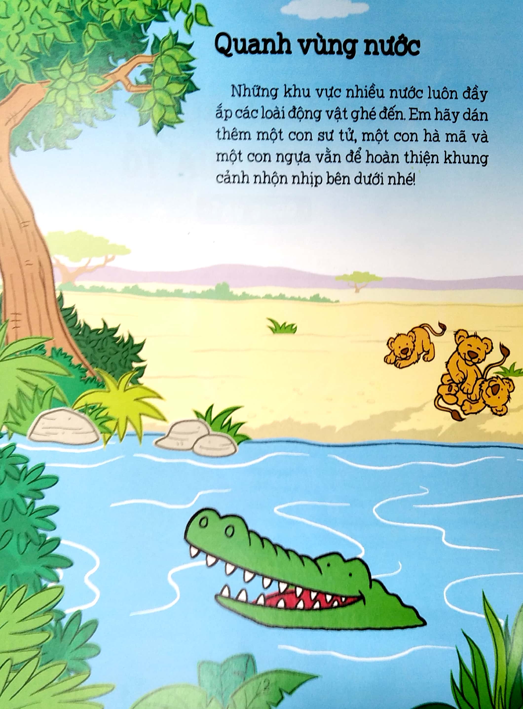 cuốn sách bóc dán đầu tiên của tớ - động vật