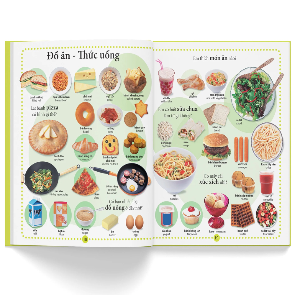 cuốn sách cầu vồng - tiếng anh cho bé (2019)