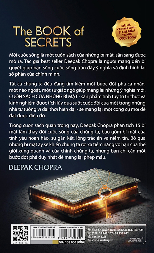 cuốn sách của những bí mật - giản mã các khía cạnh bị che giấu trong cuộc sống (tái bản)