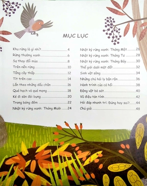 cuốn sách đầu đời của bé - khám phá sinh vật rừng