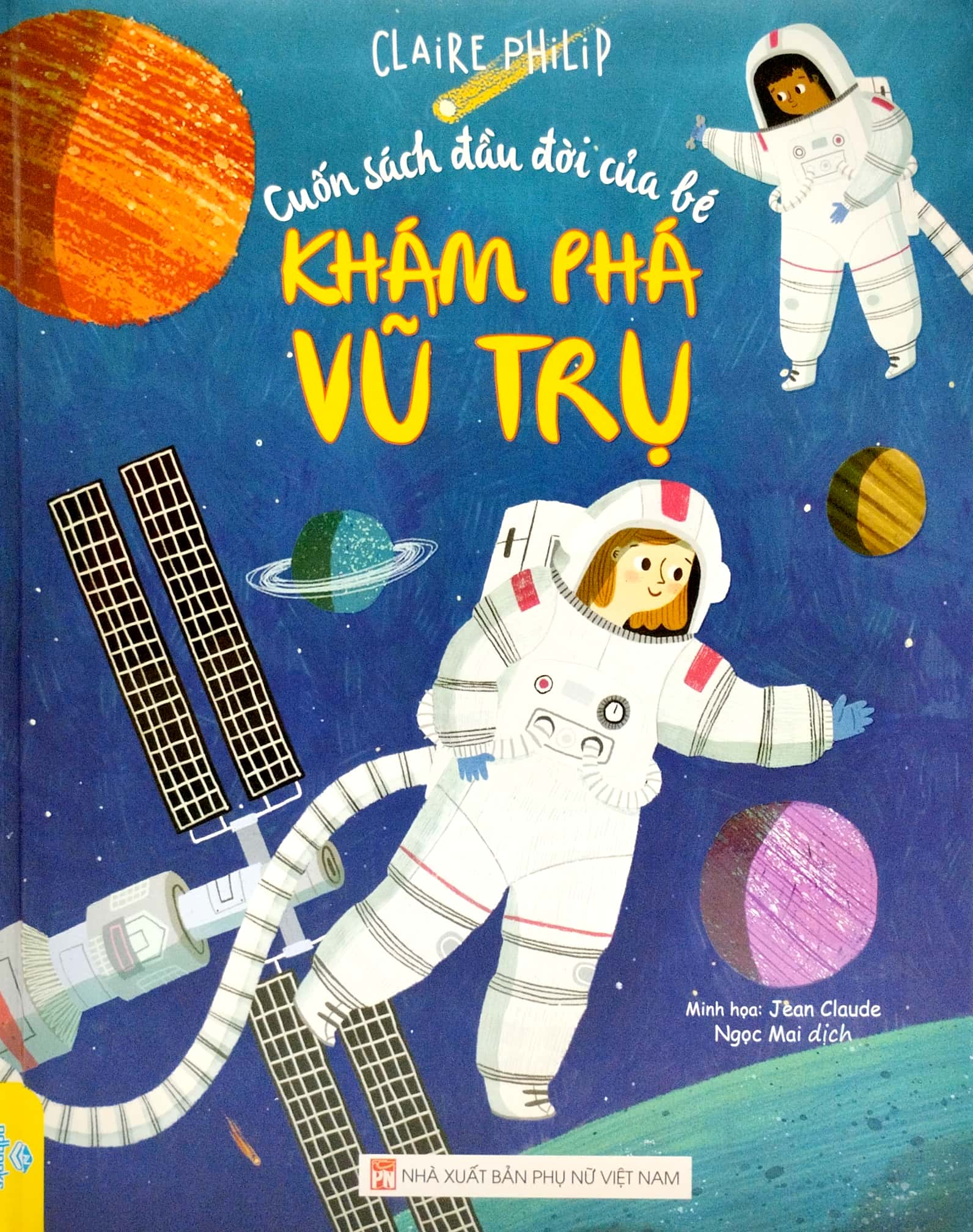 cuốn sách đầu đời của bé - khám phá vũ trụ (tái bản 2023)