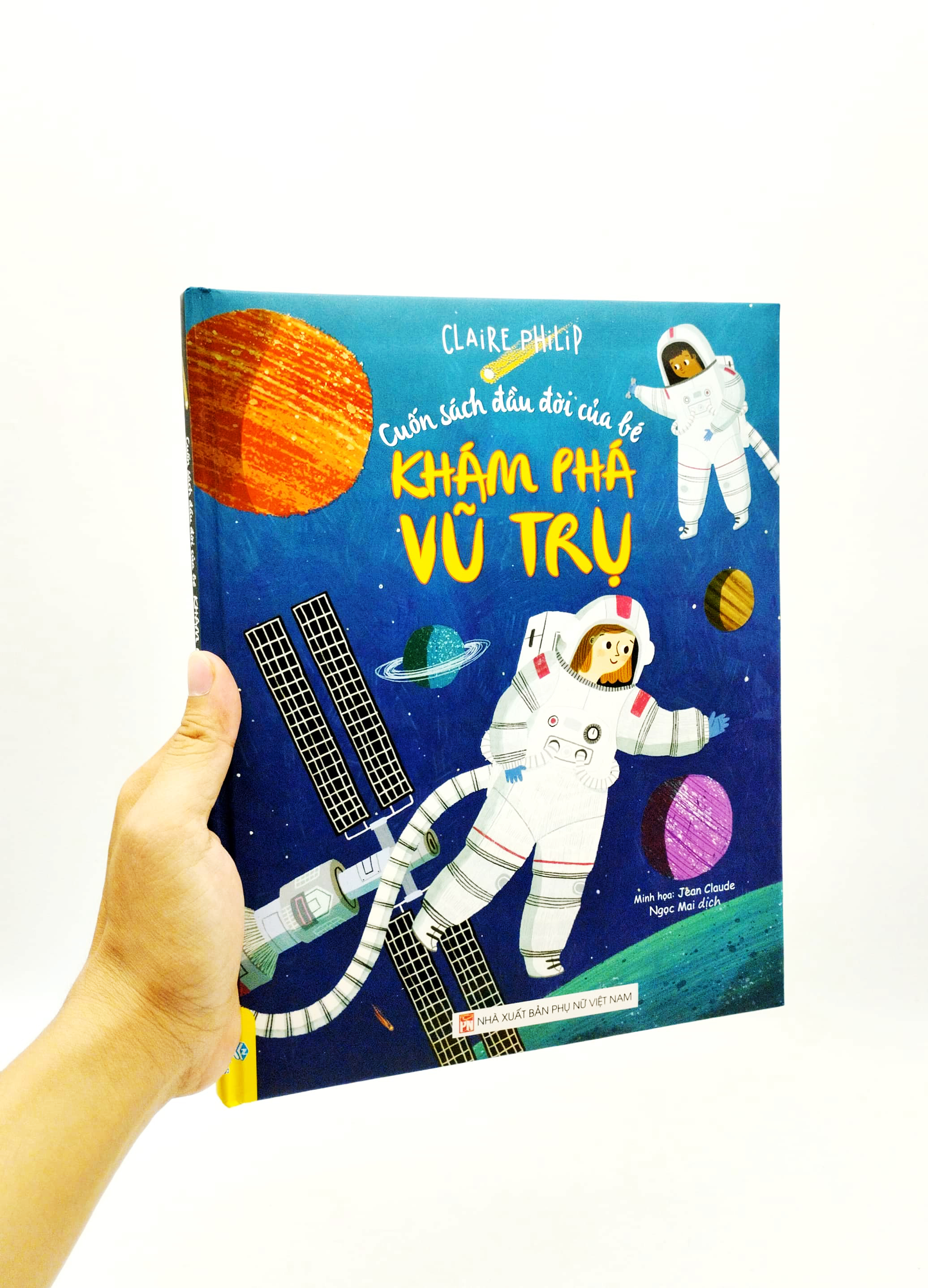 cuốn sách đầu đời của bé - khám phá vũ trụ (tái bản 2023)