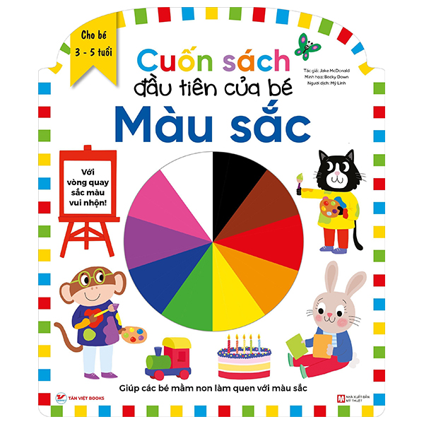 cuốn sách đầu tiên của bé - màu sắc (dành cho bé từ 3-5 tuổi)