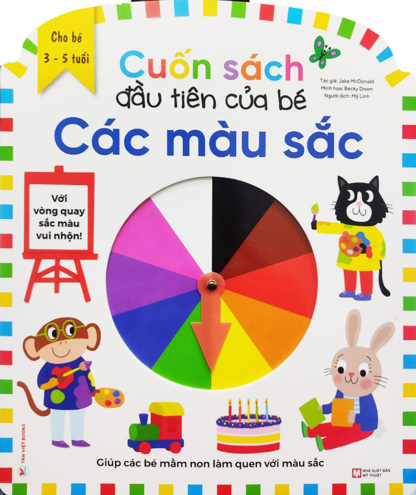 cuốn sách đầu tiên của bé - màu sắc (dành cho bé từ 3-5 tuổi)