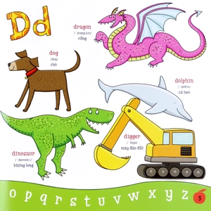 cuốn sách đầu tiên của bé về chữ cái