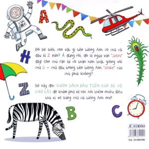 cuốn sách đầu tiên của bé về chữ cái