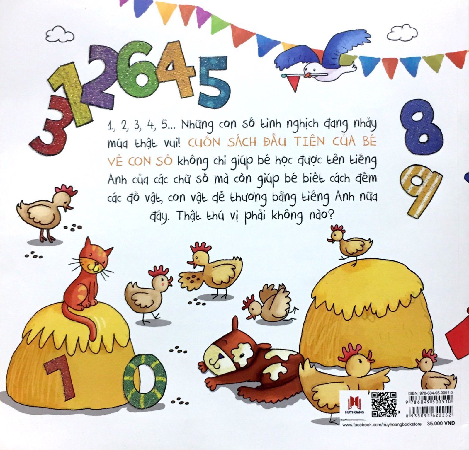 cuốn sách đầu tiên của bé về con số