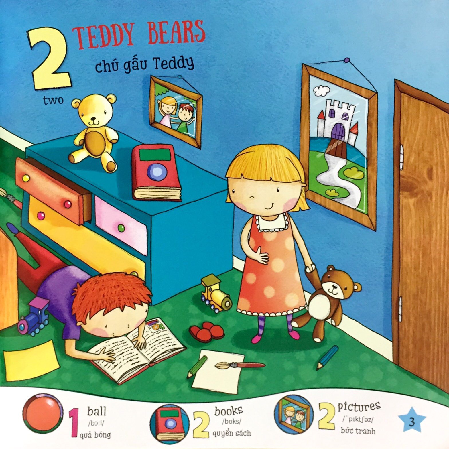 cuốn sách đầu tiên của bé về con số