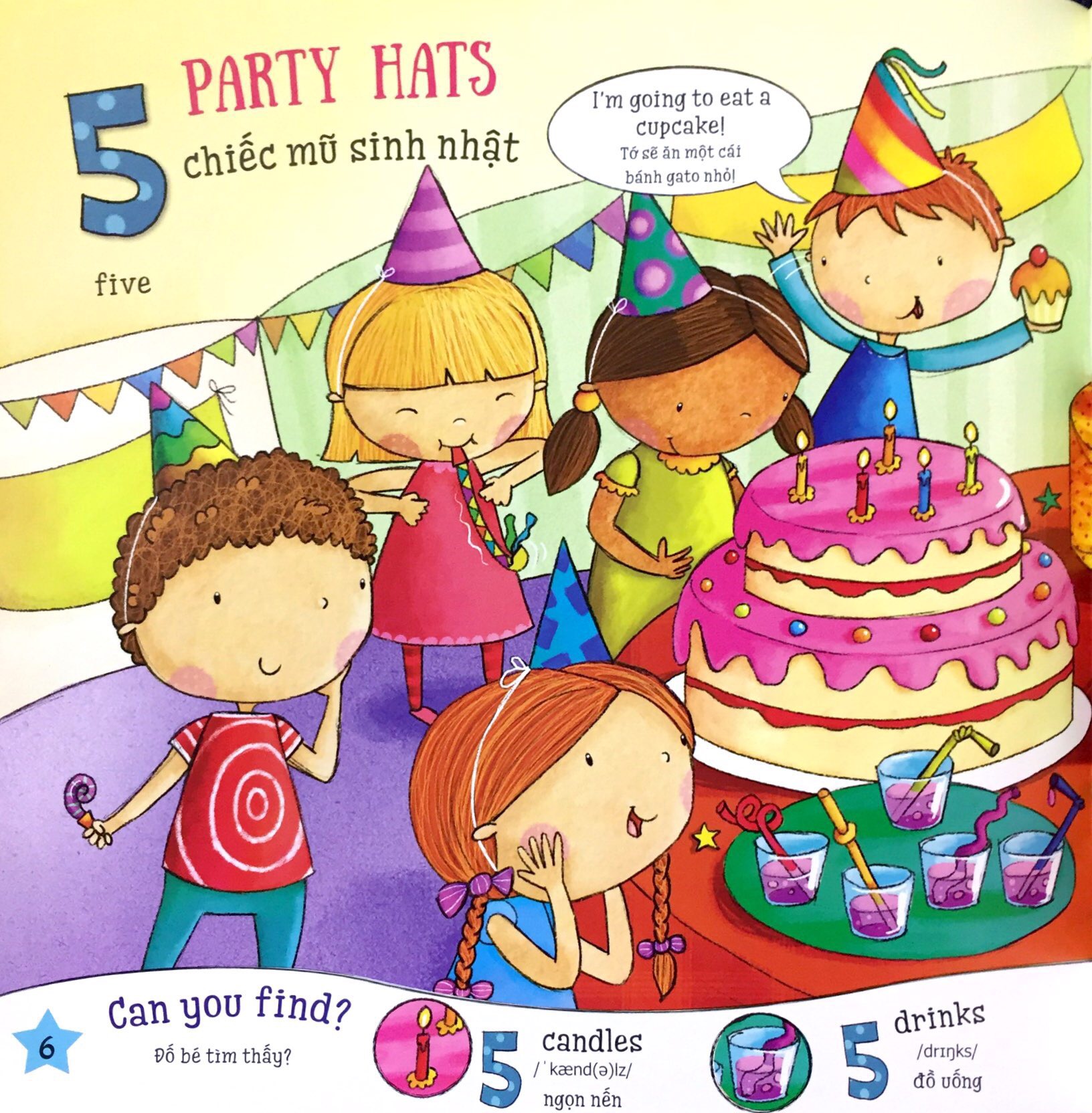 cuốn sách đầu tiên của bé về con số