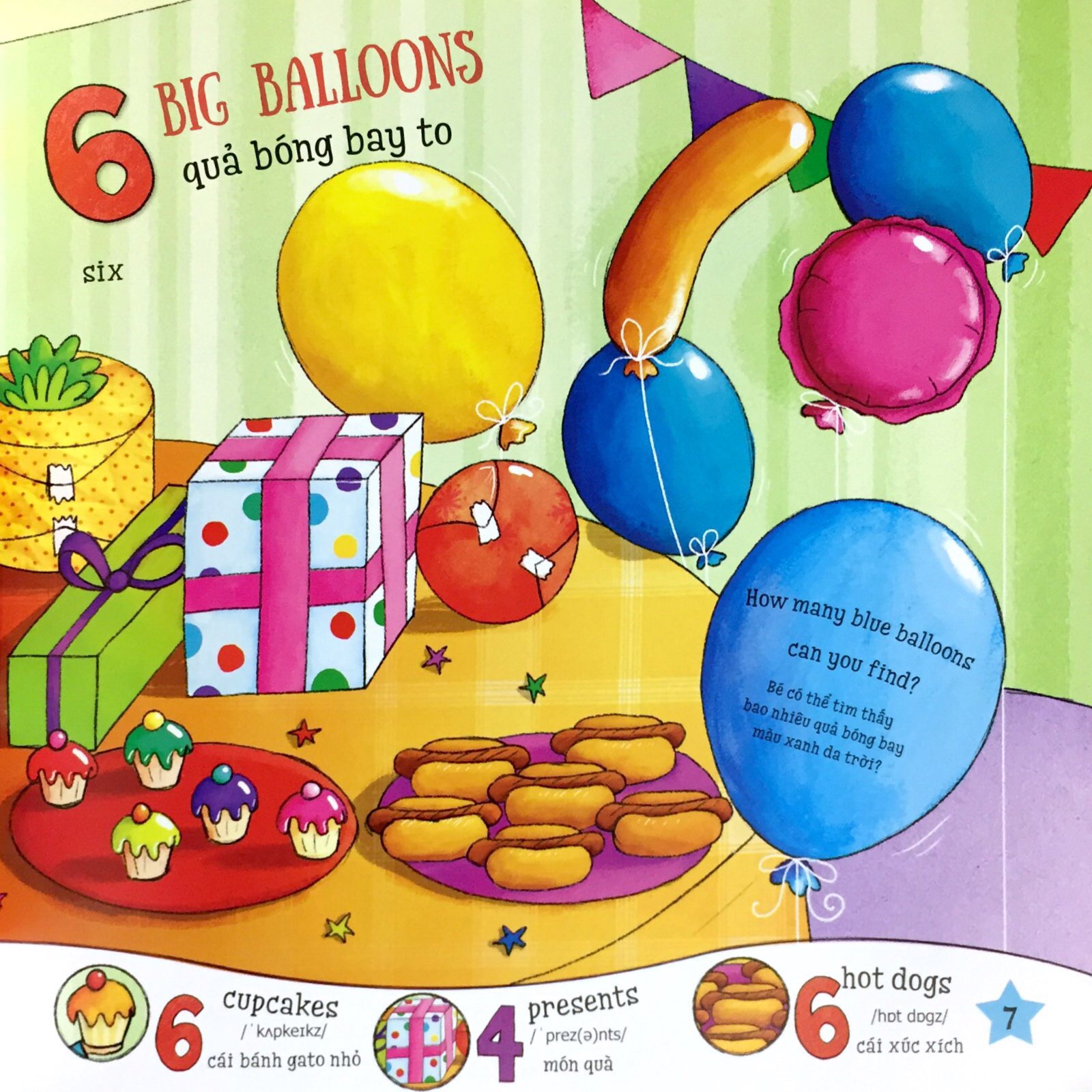 cuốn sách đầu tiên của bé về con số