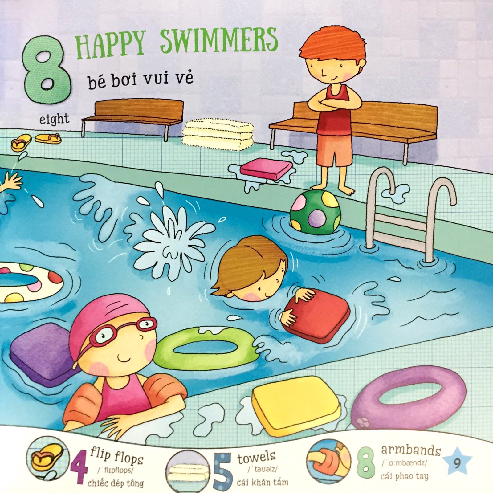 cuốn sách đầu tiên của bé về con số