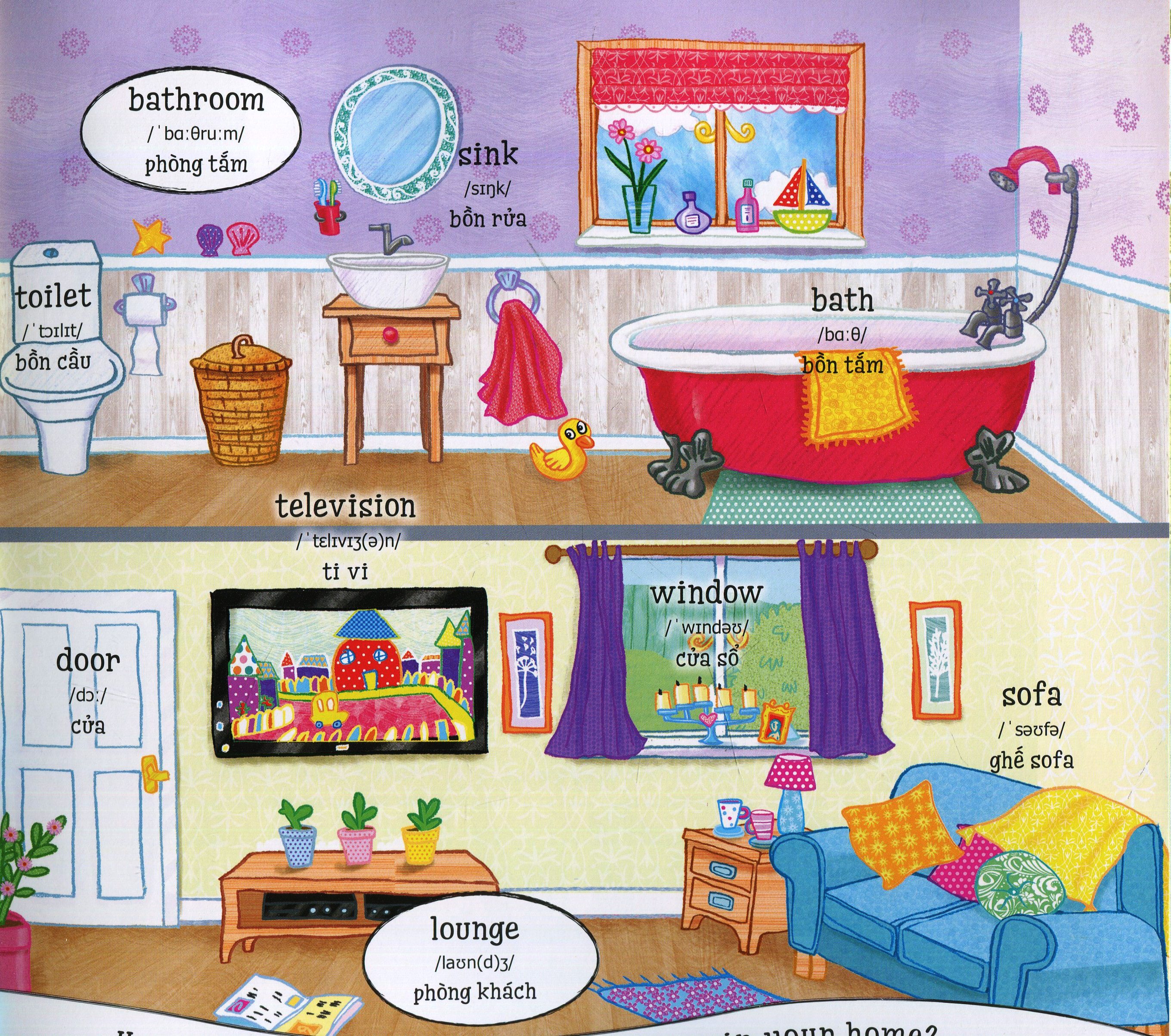 cuốn sách đầu tiên của bé về từ ngữ