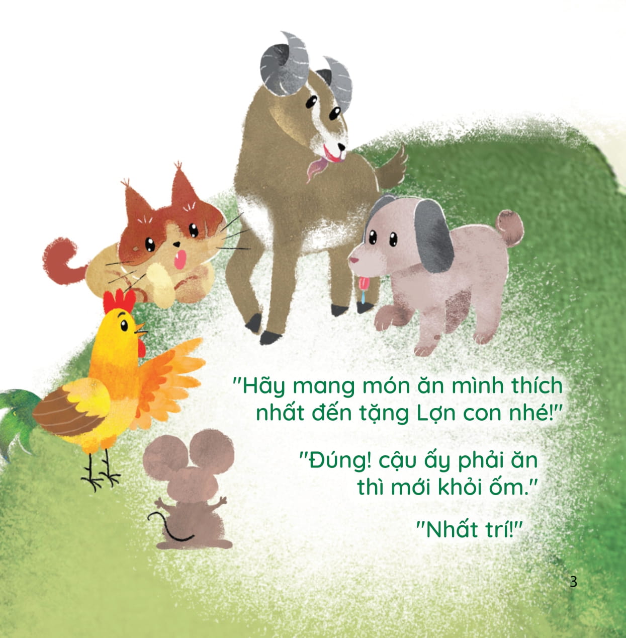 Cuốn Sách Đầu Tiên - Lợn Con Thích Ăn Gì? - Bìa Cứng