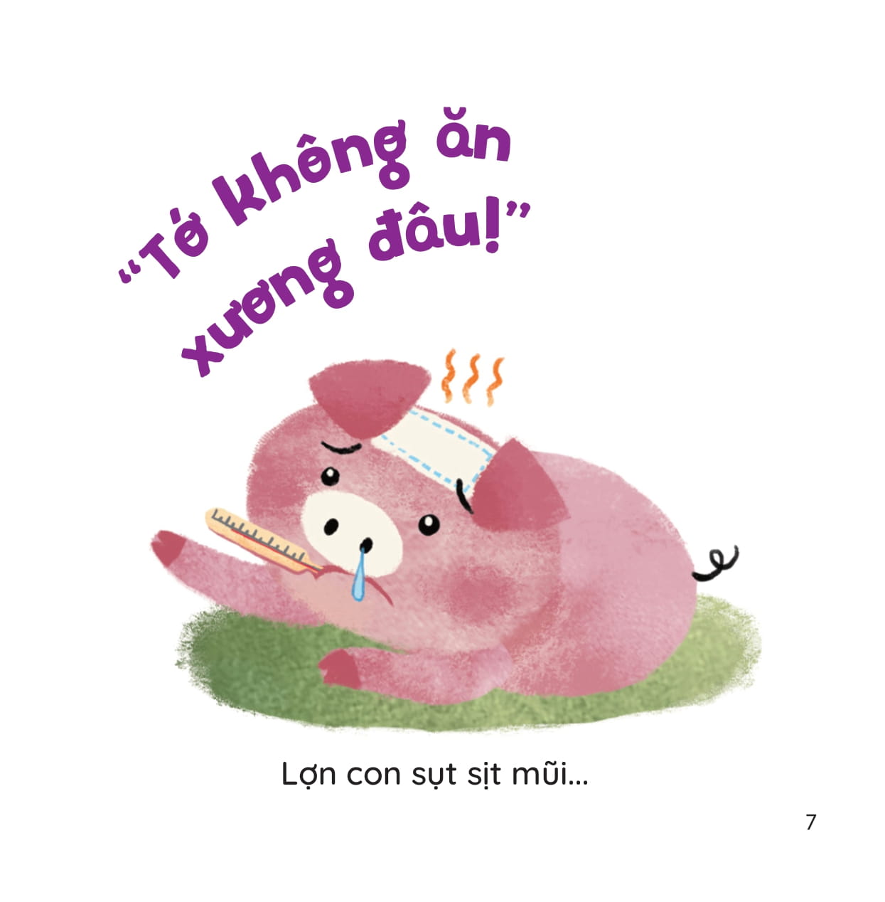 Cuốn Sách Đầu Tiên - Lợn Con Thích Ăn Gì? - Bìa Cứng