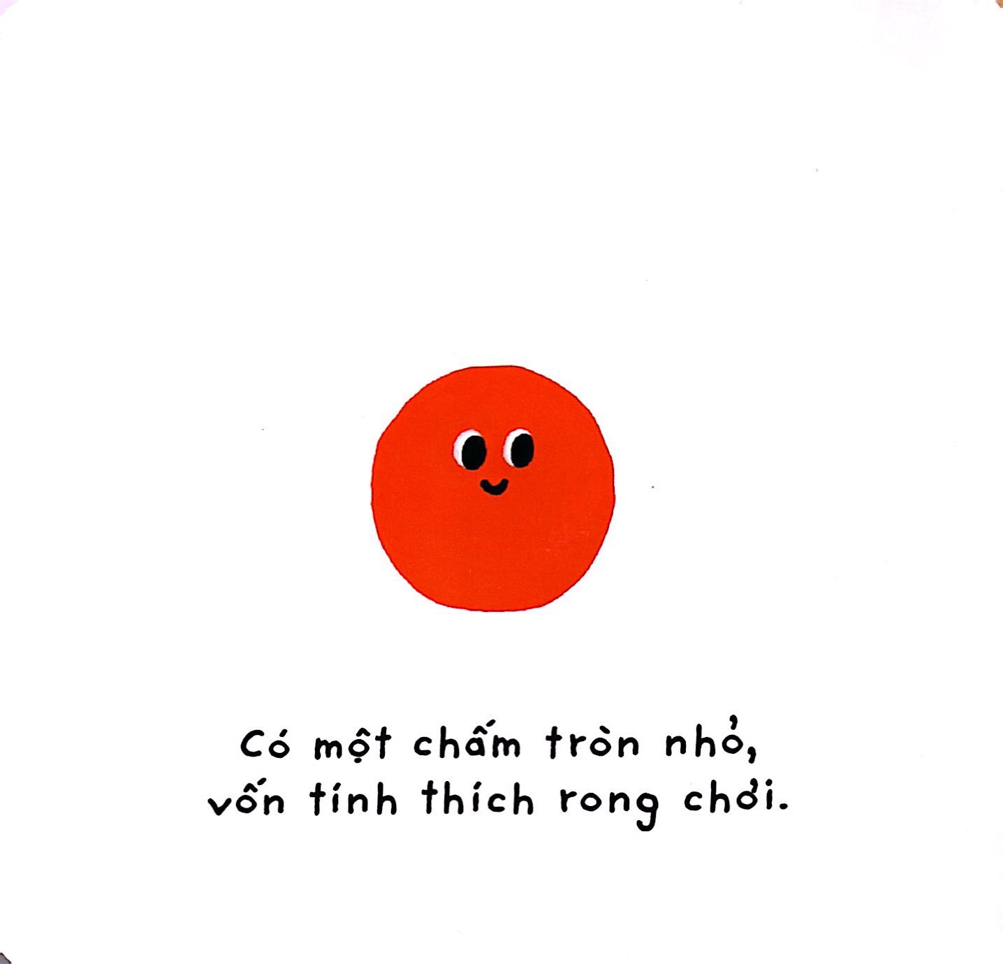 cuốn sách đầu tiên về màu sắc - chấm đỏ đi chơi